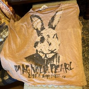 Magnolia Pearl “Rabbit Rabbit” shirt